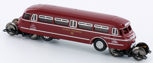 Kato HobbyTrain Lemke H2654 - German Diesel Railcar BS300 of the DB
